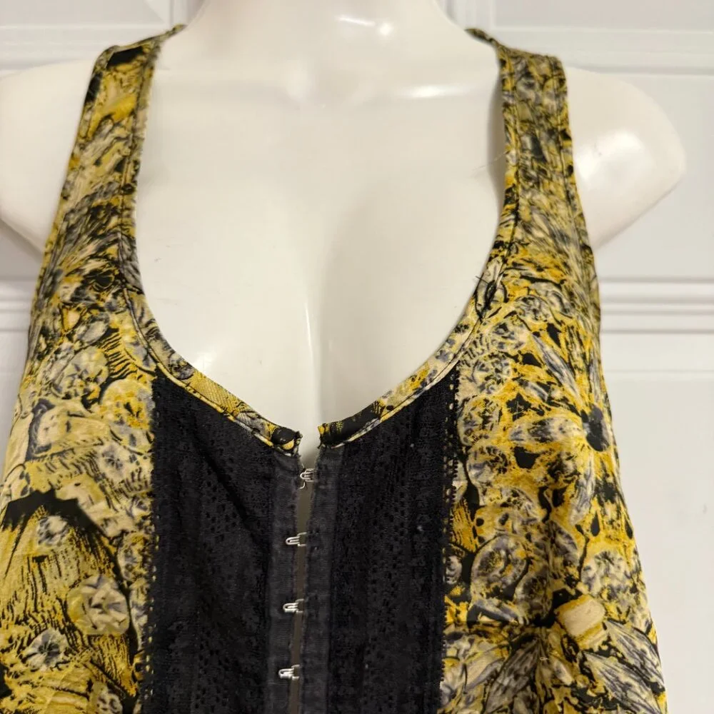 Allen‎ B. by Allen B. Shwartz Blouse SZ Small Whimsigoth Fairy Asymmetrical - Picture 9 of 12